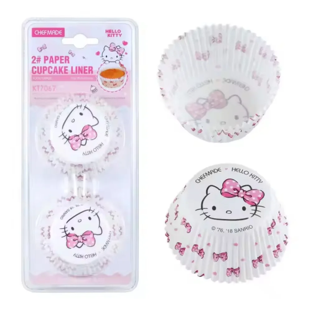 Hello Kitty Officially Licensed Cupcake Liners & Silicone Baking Pan Set